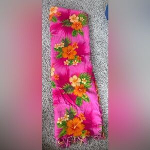 🌺 Hibiscus Collection Full size blanket Sarong